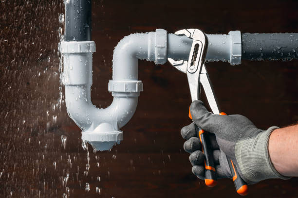 Professional Sewer Line Repair technician working in Stanford, IL